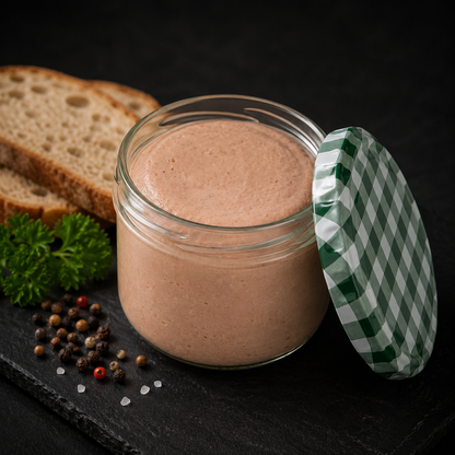 Fleischkäse zum selber aufbacken im Glas